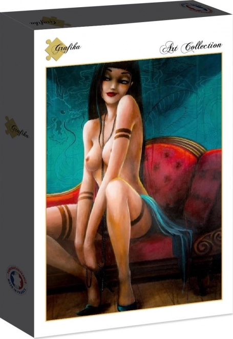 Puzzle Misstigri: Slečna dračice 1000 dielikov
