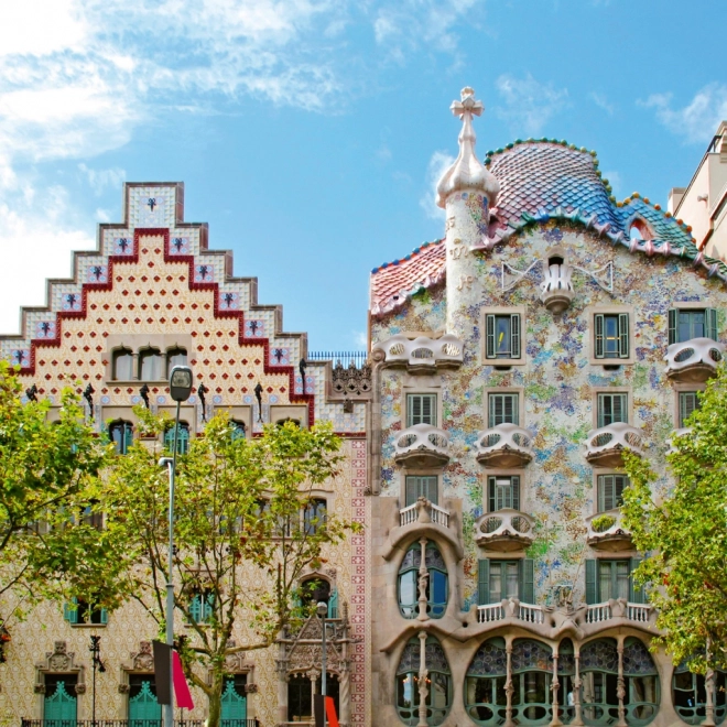 Poznámkový kalendár Barcelona 2026, 30 x 30 cm