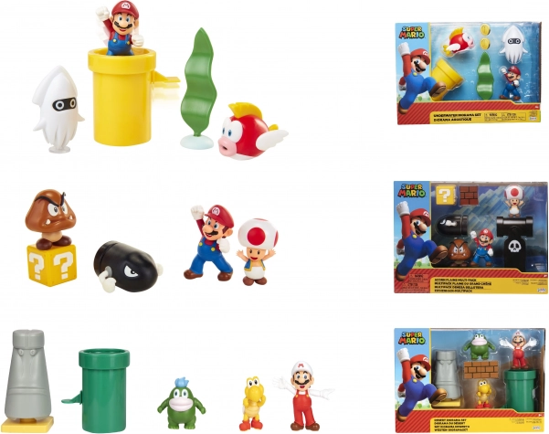 Sada figúrok Super Mario 6 cm
