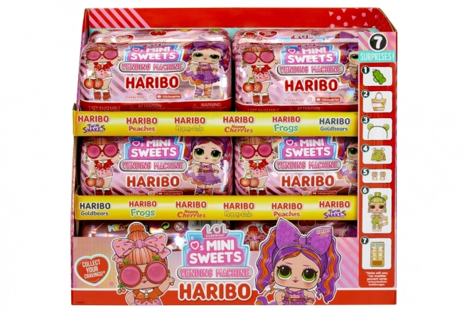 Lol bábika v predajnom automate Haribo