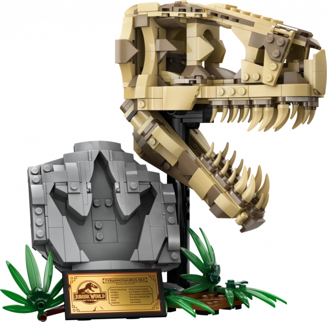 LEGO Jurassic World Dinosauří fosílie: Lebka T-rexa