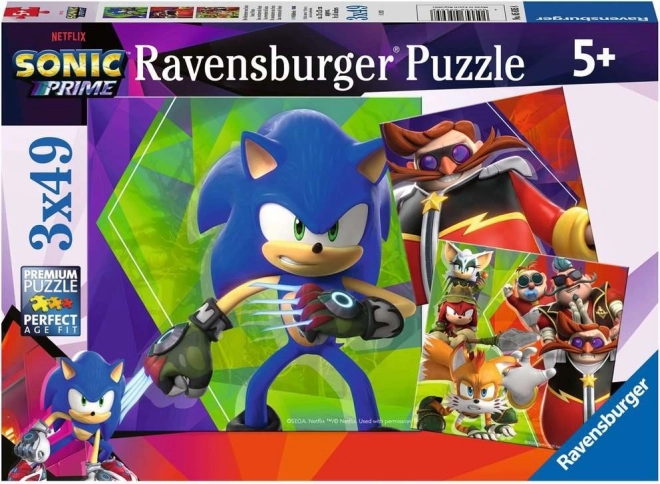 Puzzle 3x49 dielikov Sonic Prime