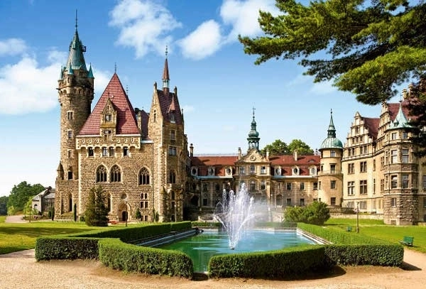 Castorland Puzzle Zámok Moszna, Poľsko 1500 dielikov