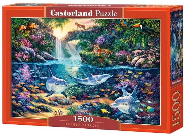 Castorland puzzle Ráj v džungli 1500 dielikov