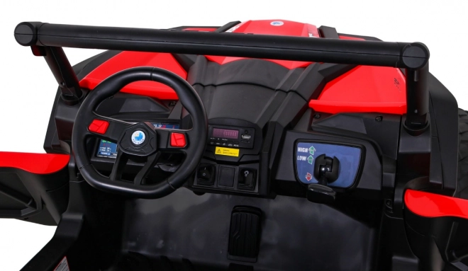 Buggy UTV-MX na batériu pre deti Červený