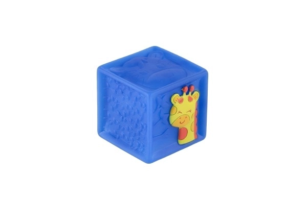 Mäkké gumové kocky pre deti - 9 kusov
