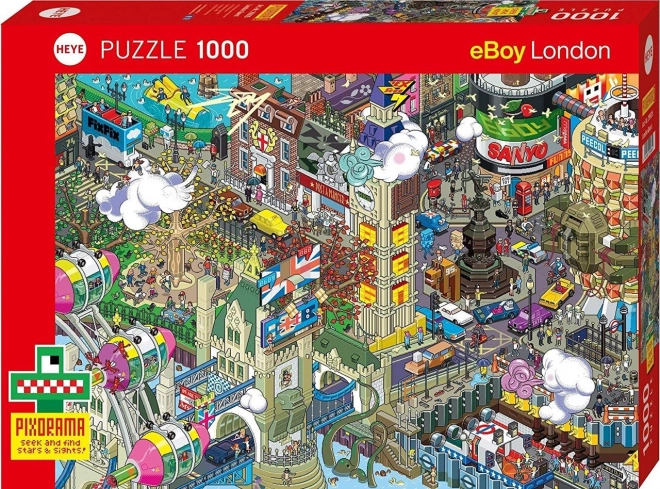 Puzzle 1000 dielikov Londýn - Pixorama