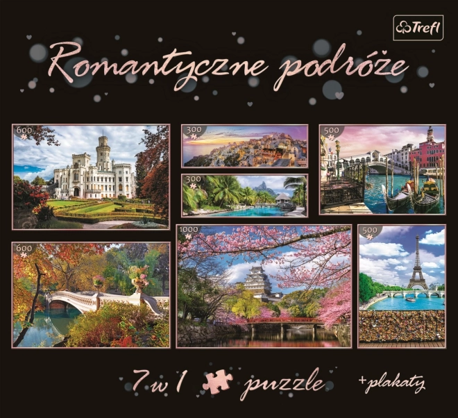 Puzzle Romantické výlety 7v1