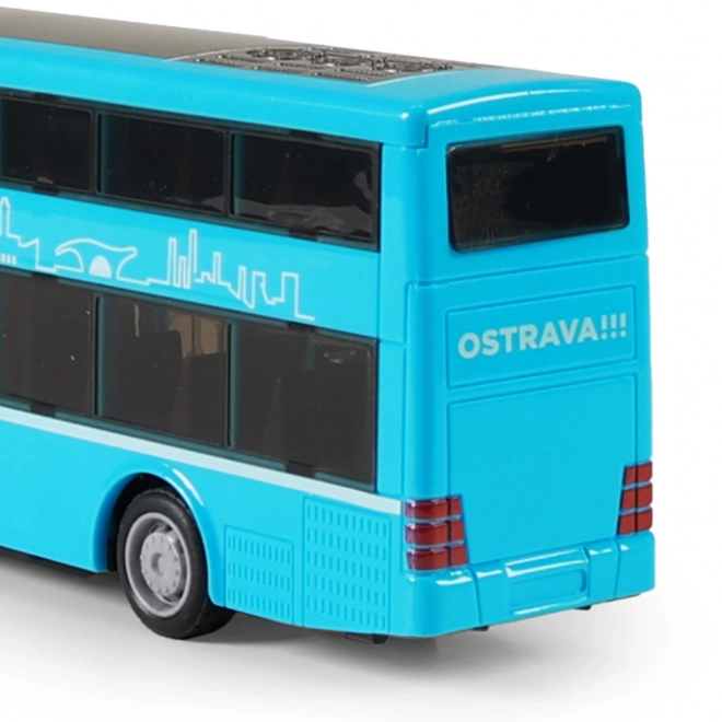 Dvojpodlažný autobus Dopravný podnik Ostrava 20 cm