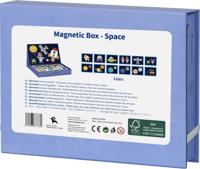 Magnetická Skladačka Vesmír - TOOKY TOY