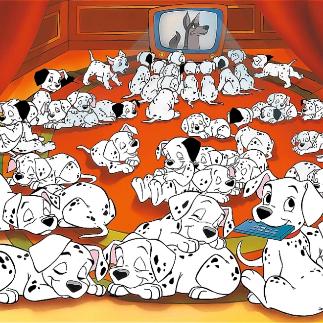 Puzzle Trefl Disney: 101 Dalmatíncov 600 dielikov