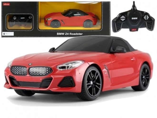 Auto R/C BMW Z4 Roadster Rastar 1:18 – Červená