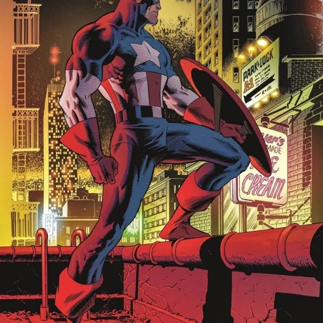 Clementoni puzzle Marvel: Kapitán Amerika 1000 dielikov