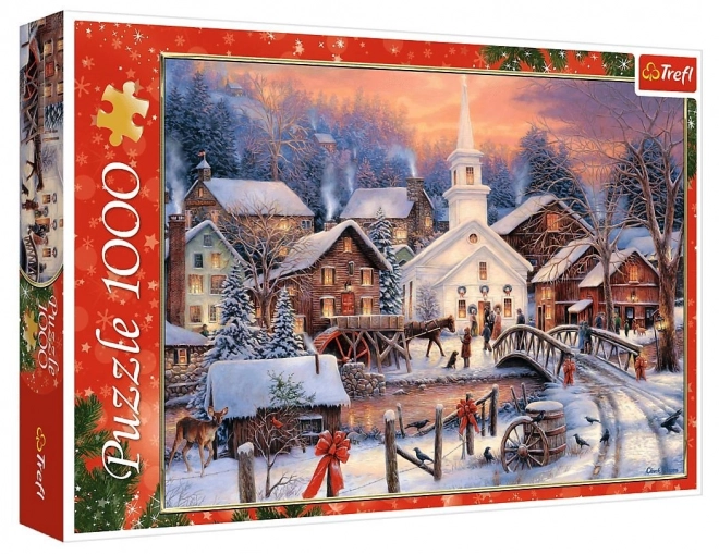 Puzzle Biele Vianoce 1000 dielikov