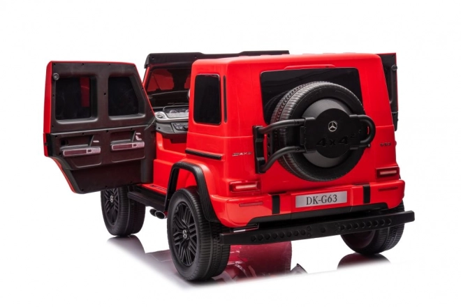 Elektrické auto Mercedes G63 XXL červené 4x4