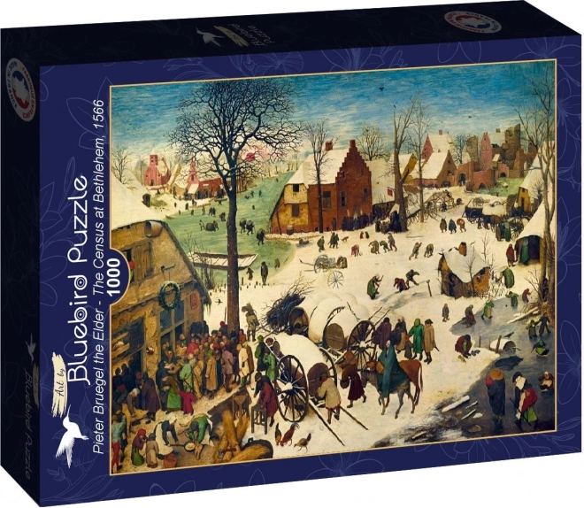 Puzzle Sčítání ľudu v Betleheme 1000 dielikov