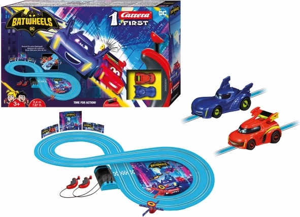 Carrera First Batwheels závodná autodráha 2,4 m