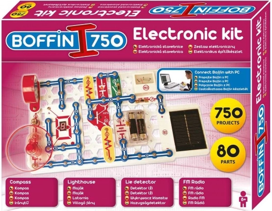 Elektronická stavebnica BOFFIN I 750