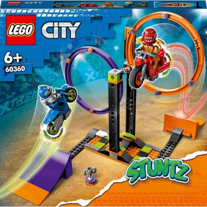 Kocky LEGO City Kaskadérska Výzva - Rotujúce Kružnice