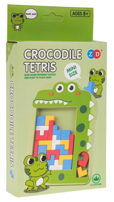 Hra logická Tetris Krokodíl