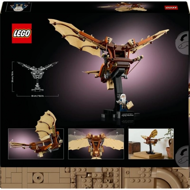 Lietajúci stroj Leonarda da Vinci LEGO Icons