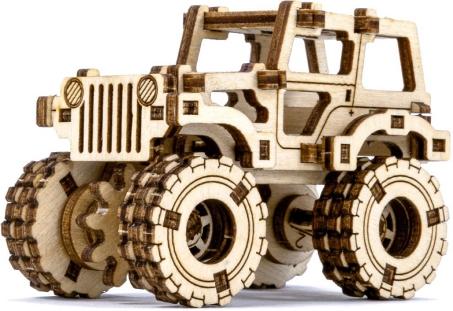 Drevené 3D puzzle Monster Truck Superfast