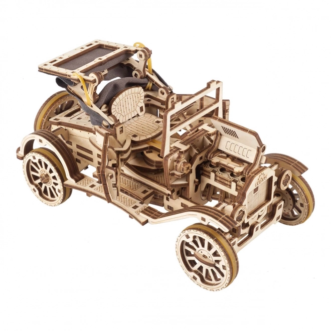 Ugears 3D Drevené Mechanické Puzzle Historický Automobil