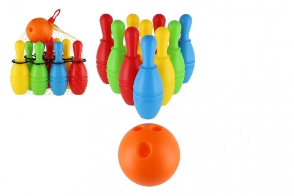 Plastové bowlingové kuželky 21 cm