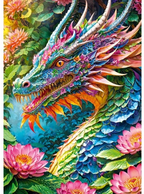 Cherry Pazzi Puzzle Drak Šťastie 1000 Dielikov