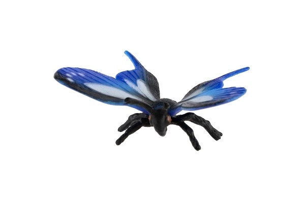 Tropický motýľ Papilio/Otakárek modrý z plastu 5cm v sáčku