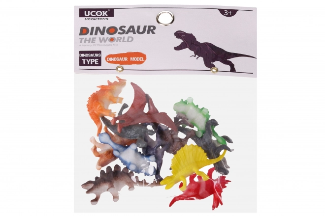 Figúrky Dinosaurov Zvieratká 12 ks 5 cm