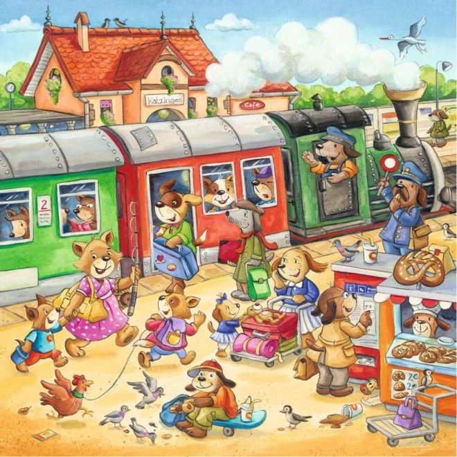 Ravensburger Puzzle Prázdniny na vidieku