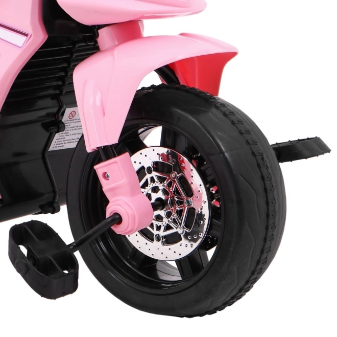 Elektrická motorka 3v1 pre deti Červená