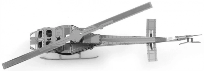 3D model vrtuľníka Bell UH-1 Huey od Metal Earth