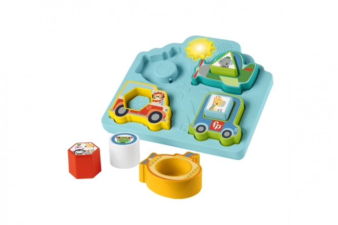 Fisher Price Puzzle dopravné prostriedky so zvukmi