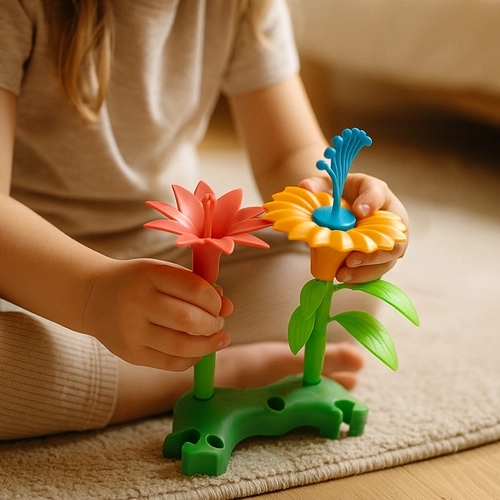 Kreatívne kvetinové stavanie