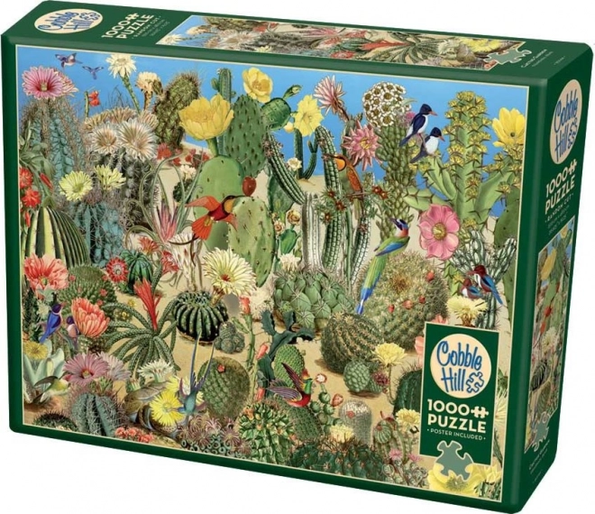Puzzle Kaktusová Záhrada 1000 Dielikov od Cobble Hill