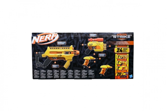 Nerf Alpha Strike sada blástrov a šípok