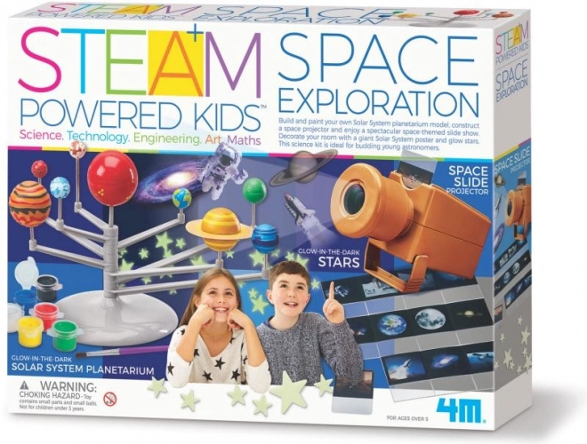 vedecká sada 4M STEAM Powered Kids: prieskum vesmíru