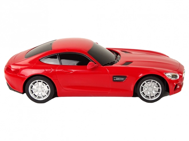 RC autíčko ťahač Mercedes-Benz žlté červené