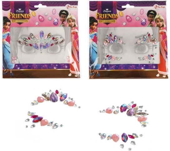 Ozdobné kamienky na tvár Princezná