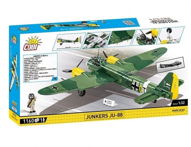 Bombardér Junkers Ju-88 z obdobia 2. svetovej vojny