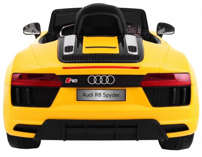 Detské auto na batérie Audi R8 Spyder - Žlté