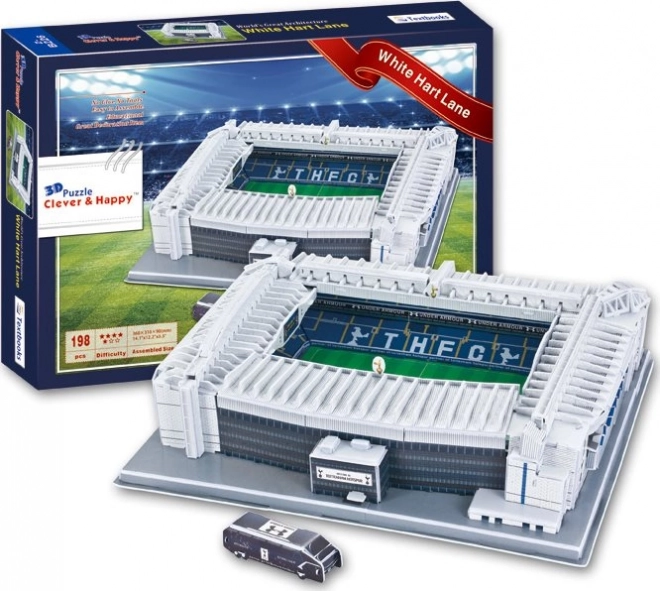 CLEVER&HAPPY 3D puzzle štadión White Hart Lane - FC Tottenham Hotspur