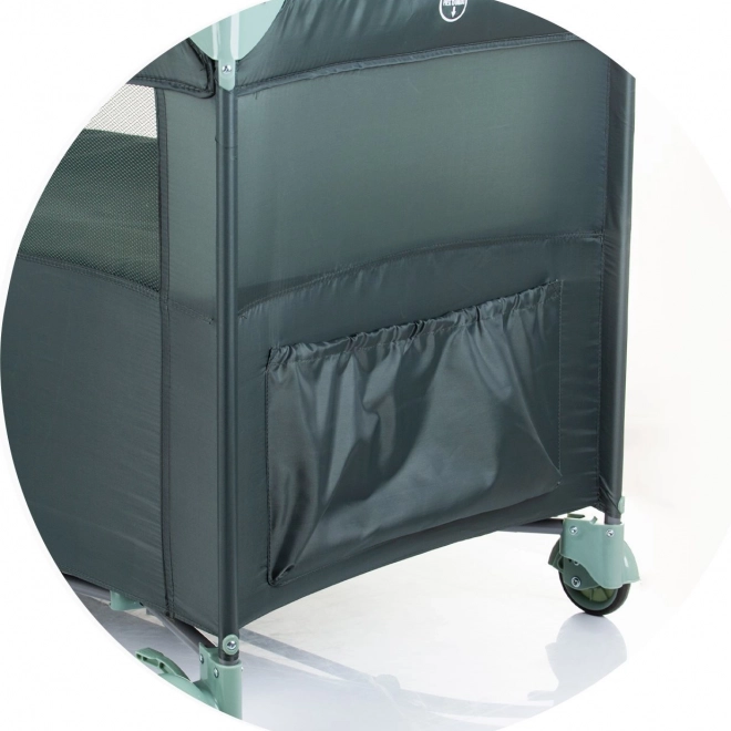 Chipolino cestovná detská postieľka Relax Anthracite