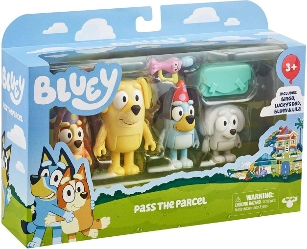 Sada figúrok Bluey 4-pack