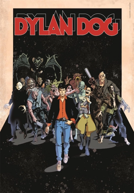 Puzzle Dylan Dog: Nočné mory 1000 dielikov