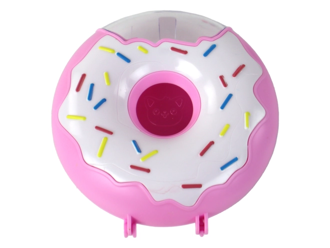 Praktický donut box s retiazkou