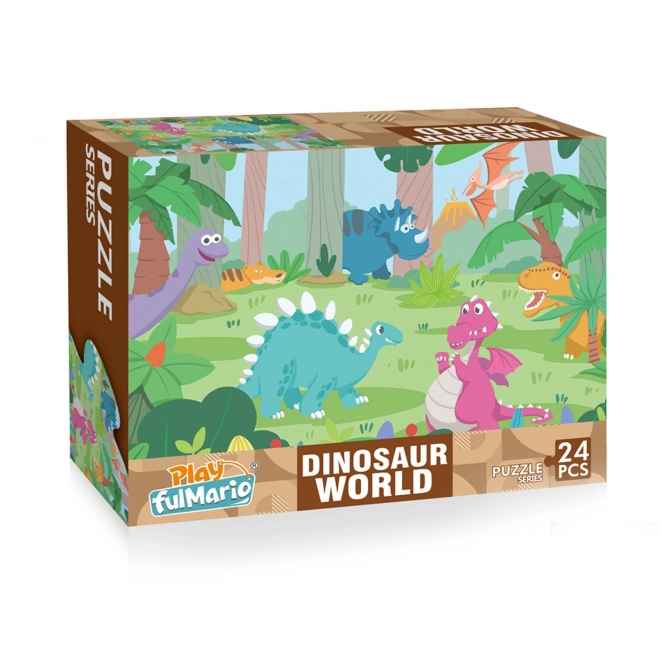 Puzzle s dinosaurami