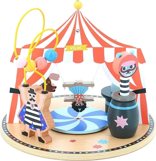 Vilac motorický labyrint cirkus od Michelle Carlslund